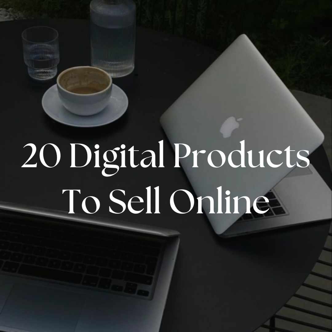 digital products to sell online