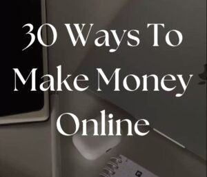 Make money online