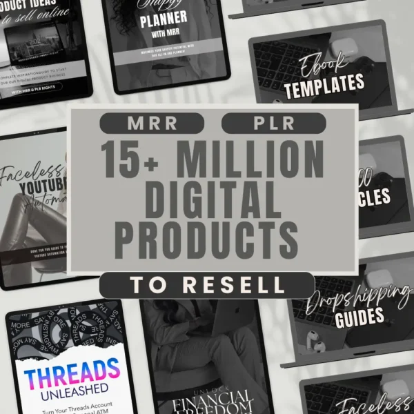Digital Products To Sell with MRR and PLR
