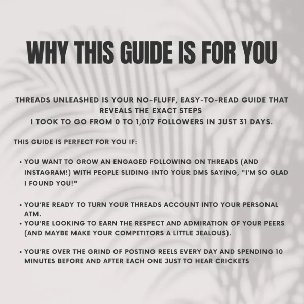 Threads Unleashed Guide - Image 2